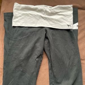 Pink Victoria secret’s fold over leggings